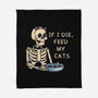 Feed My Cats-None-Fleece-Blanket-Claudia