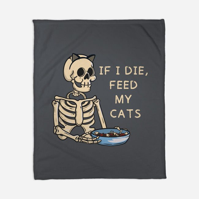 Feed My Cats-None-Fleece-Blanket-Claudia