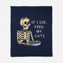 Feed My Cats-None-Fleece-Blanket-Claudia