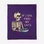 Feed My Cats-None-Fleece-Blanket-Claudia