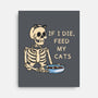 Feed My Cats-None-Stretched-Canvas-Claudia