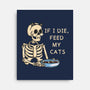 Feed My Cats-None-Stretched-Canvas-Claudia