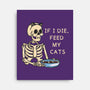 Feed My Cats-None-Stretched-Canvas-Claudia