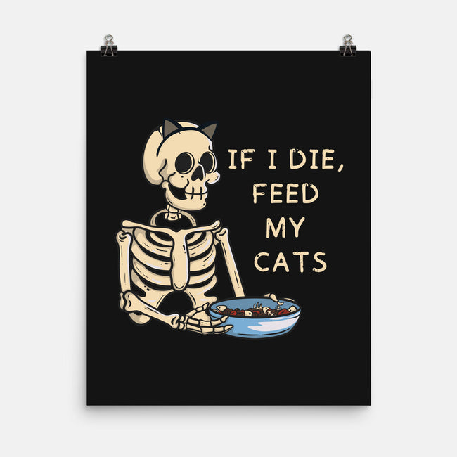 Feed My Cats-None-Matte-Poster-Claudia