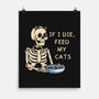 Feed My Cats-None-Matte-Poster-Claudia