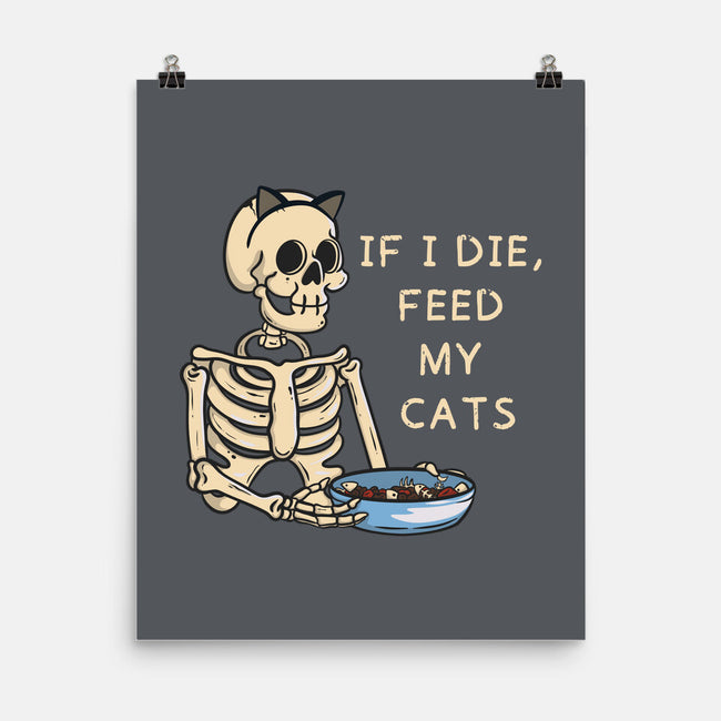 Feed My Cats-None-Matte-Poster-Claudia