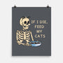 Feed My Cats-None-Matte-Poster-Claudia