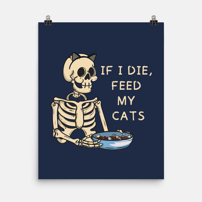 Feed My Cats-None-Matte-Poster-Claudia