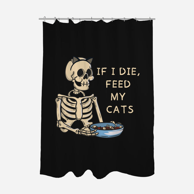 Feed My Cats-None-Polyester-Shower Curtain-Claudia