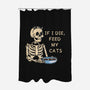 Feed My Cats-None-Polyester-Shower Curtain-Claudia