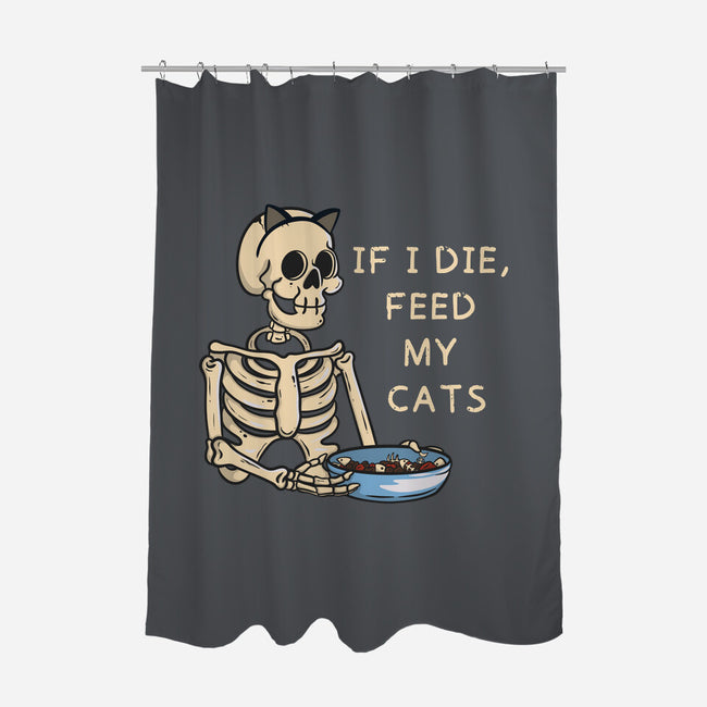 Feed My Cats-None-Polyester-Shower Curtain-Claudia