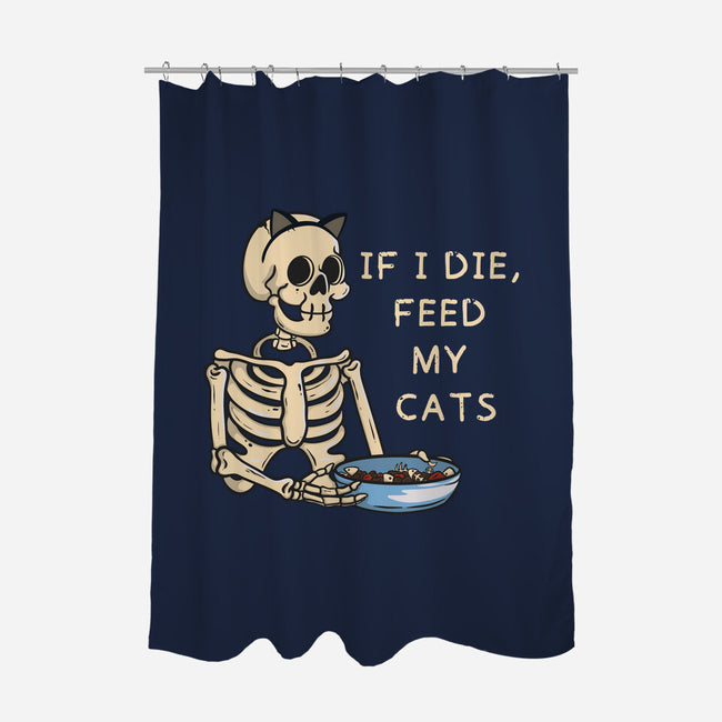 Feed My Cats-None-Polyester-Shower Curtain-Claudia