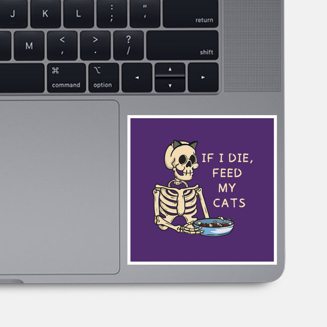 Feed My Cats-None-Glossy-Sticker-Claudia