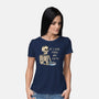 Feed My Cats-Womens-Basic-Tee-Claudia