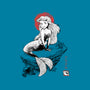 Queen Of The Wave Sumi-e-Unisex-Basic-Tee-Astrobot Invention