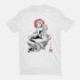Queen Of The Wave Sumi-e-Unisex-Basic-Tee-Astrobot Invention