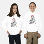 Queen Of The Wave Sumi-e-Youth-Pullover-Sweatshirt-Astrobot Invention