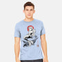 Queen Of The Wave Sumi-e-Mens-Heavyweight-Tee-Astrobot Invention