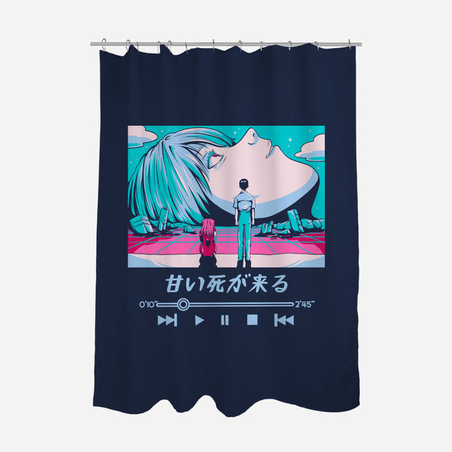 Never Alone-None-Polyester-Shower Curtain-yumie