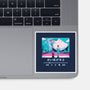 Never Alone-None-Glossy-Sticker-yumie