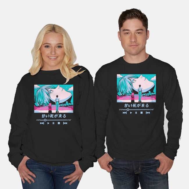 Never Alone-Unisex-Crew Neck-Sweatshirt-yumie