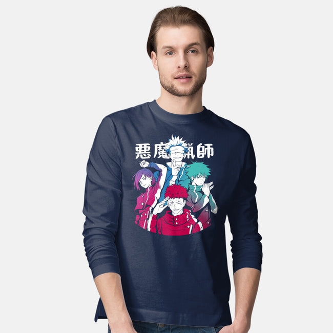Shining Sorceres-Mens-Long Sleeved-Tee-yumie
