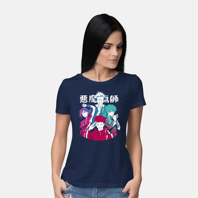 Shining Sorceres-Womens-Basic-Tee-yumie