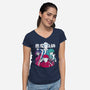 Shining Sorceres-Womens-V-Neck-Tee-yumie