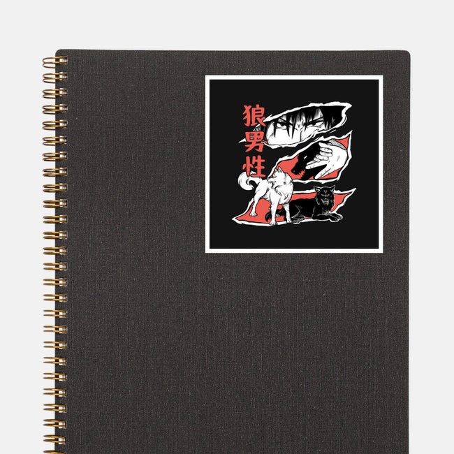 Summon Wolf-None-Glossy-Sticker-yumie