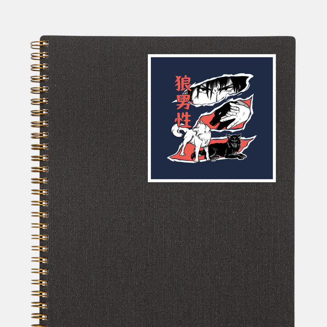 Summon Wolf-None-Glossy-Sticker-yumie