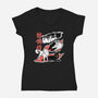 Summon Wolf-Womens-V-Neck-Tee-yumie