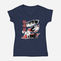 Summon Wolf-Womens-V-Neck-Tee-yumie