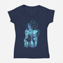The Shadow Igris-Womens-V-Neck-Tee-yumie
