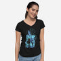 The Shadow Igris-Womens-V-Neck-Tee-yumie