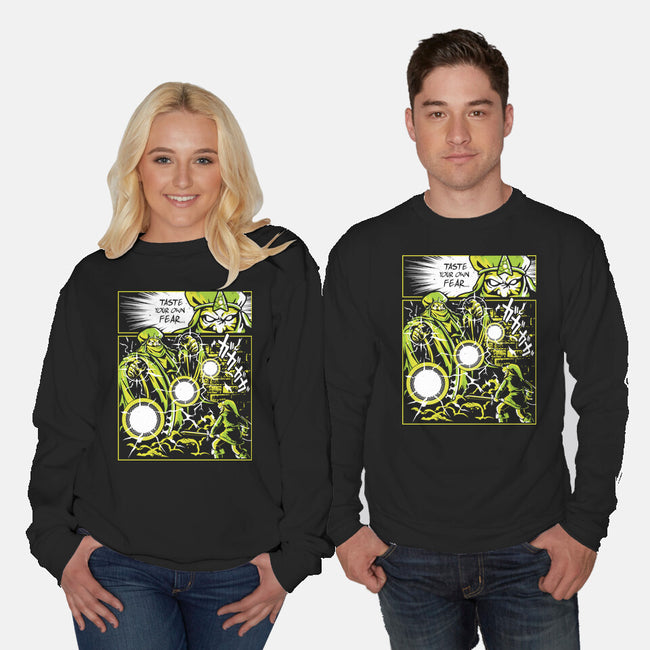 Taste Your Own Fear-Unisex-Crew Neck-Sweatshirt-arace