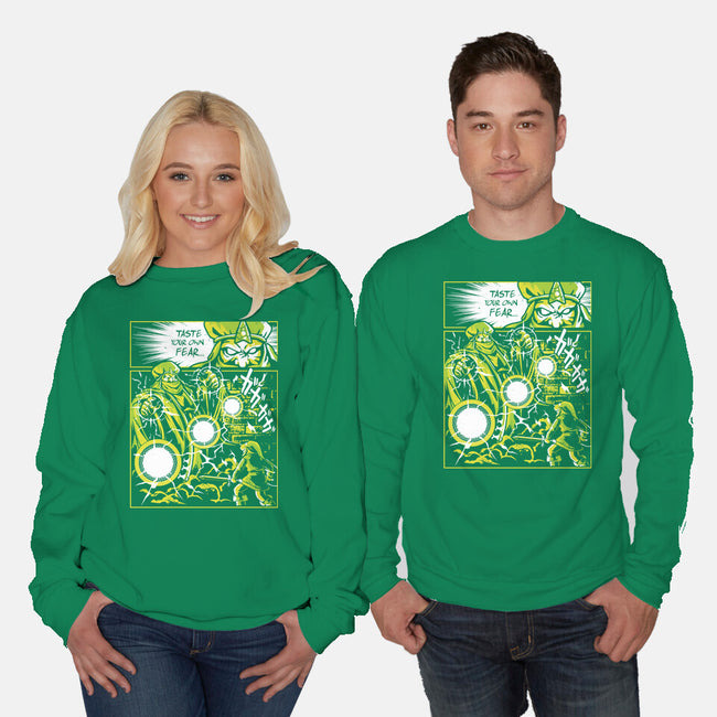 Taste Your Own Fear-Unisex-Crew Neck-Sweatshirt-arace