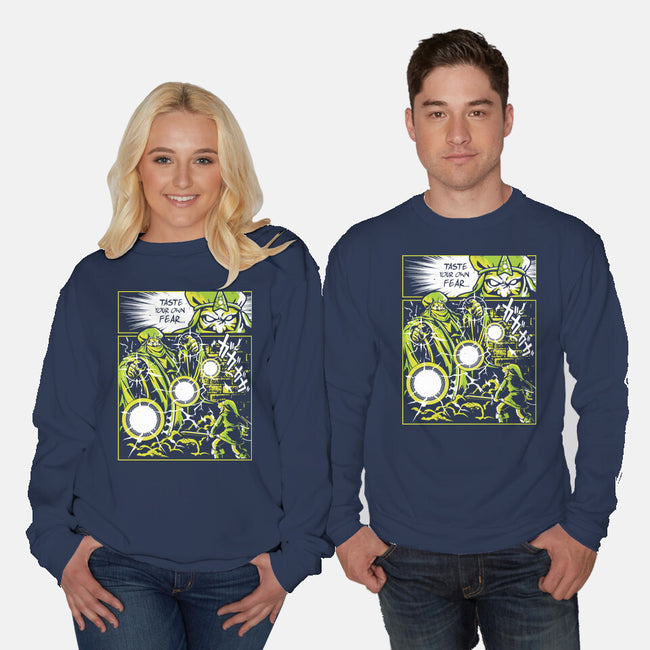 Taste Your Own Fear-Unisex-Crew Neck-Sweatshirt-arace