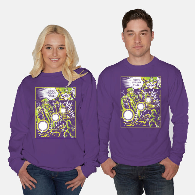 Taste Your Own Fear-Unisex-Crew Neck-Sweatshirt-arace