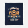 Capybaras Yatch Club-None-Fleece-Blanket-Popnotic