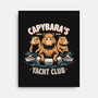 Capybaras Yatch Club-None-Stretched-Canvas-Popnotic