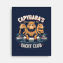 Capybaras Yatch Club-None-Stretched-Canvas-Popnotic