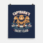 Capybaras Yatch Club-None-Matte-Poster-Popnotic