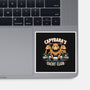 Capybaras Yatch Club-None-Glossy-Sticker-Popnotic