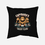 Capybaras Yatch Club-None-Removable Cover w Insert-Throw Pillow-Popnotic