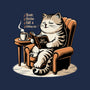 Books Coffee And Cats-Mens-Premium-Tee-Popnotic