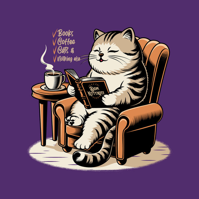 Books Coffee And Cats-Womens-Fitted-Tee-Popnotic