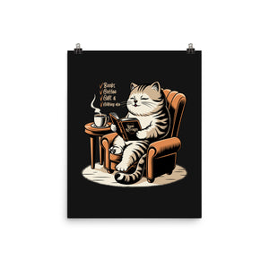 Books Coffee And Cats