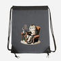 Books Coffee And Cats-None-Drawstring-Bag-Popnotic