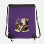 Books Coffee And Cats-None-Drawstring-Bag-Popnotic