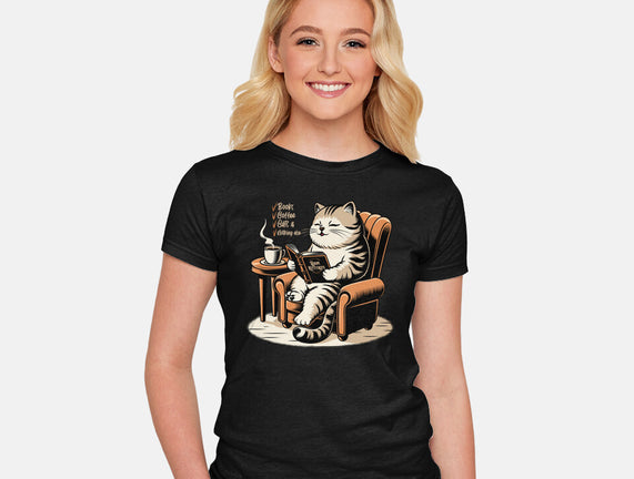 Books Coffee And Cats